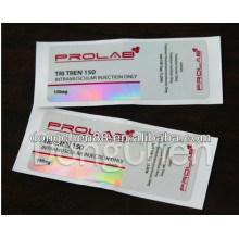 Primobolan 75mg Hologram Vial Labels 10ml